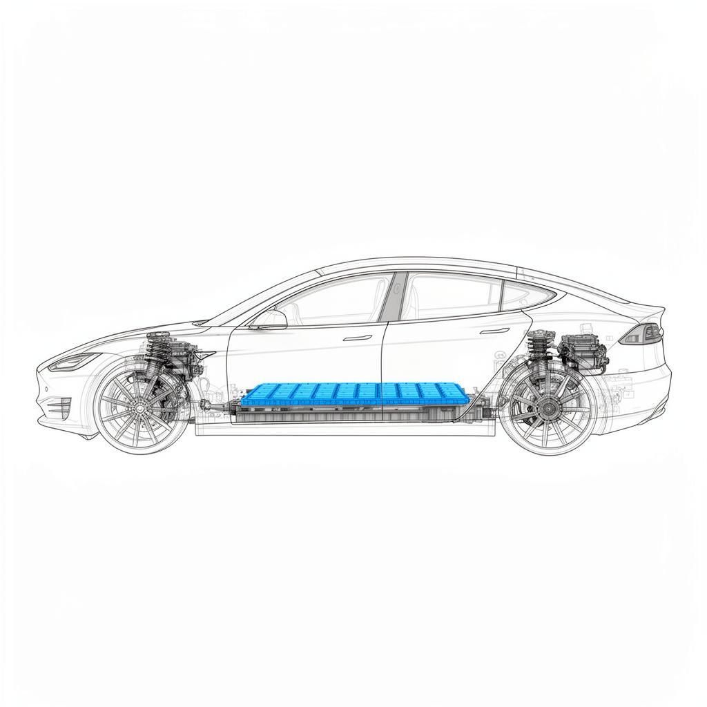 Electric anatomy diagram